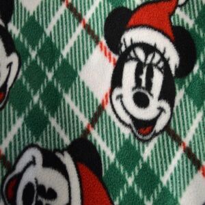 Mickey Mouse Kohl's Pajama Set - Festive Green and Red Design